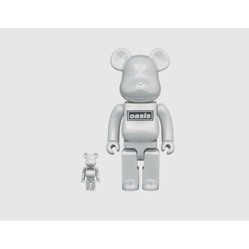 Mens Medicom Oasis BE@RBRICK 100% 400% Grijs, Grijs