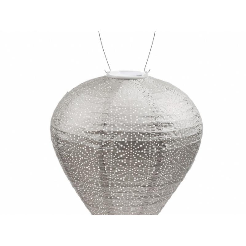 Lumiz - Lampion Ballon - 30cm - Sashiko-Licht Taupe