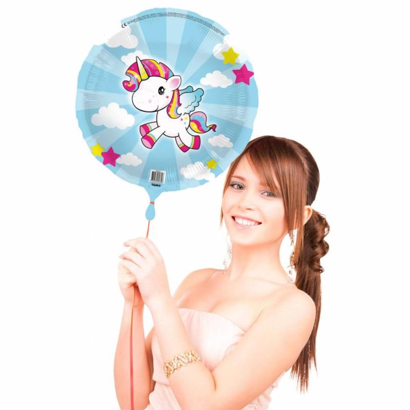 Unicorn folieballon 45 cm