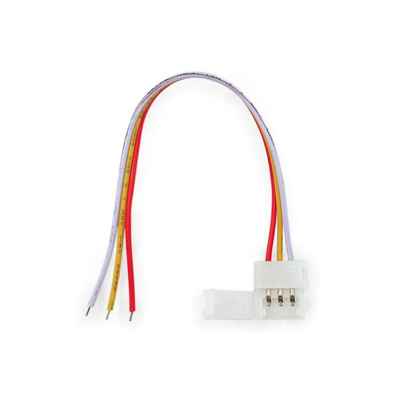 Voedingsconnector voor Dual White CCT Led Strips | Soldeervrij