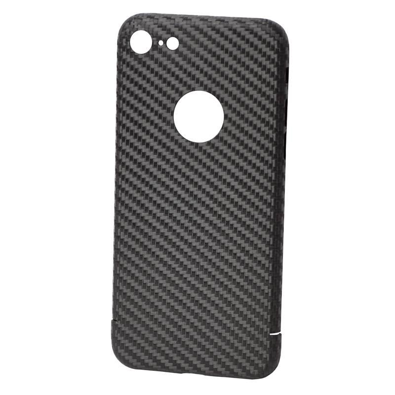 Nevox Originele Carbon Back Cover Hoesje voor de Apple iPhone 8 Zwart