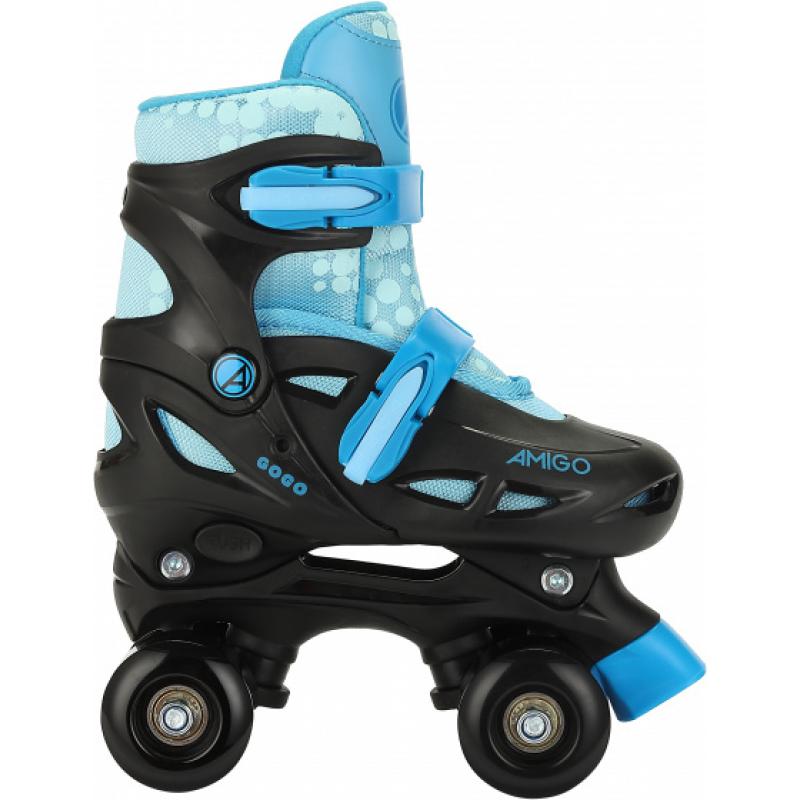 AMIGO rolschaatsen Gogo junior polypropyleen lichtblauw mt 30/33