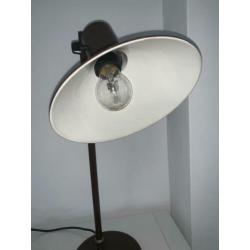 Retro vintage metalen tafellaken bureaulamp