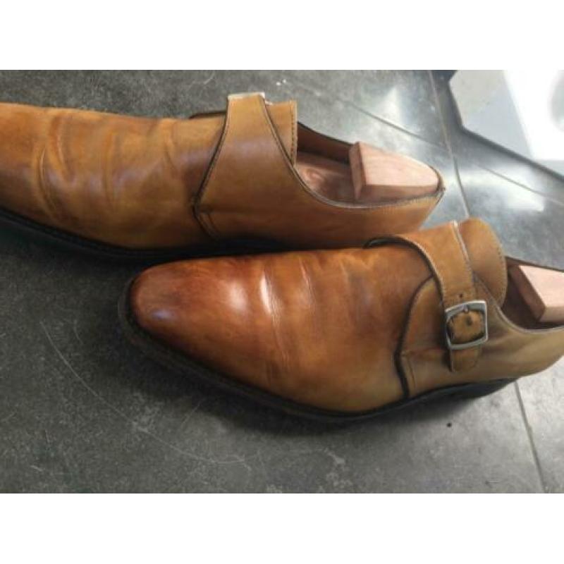 Berwick monkstraps goodyear welted 42