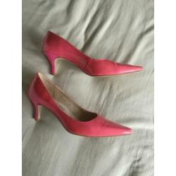 JIMMY CHOO roze pumps 4 cm hoog