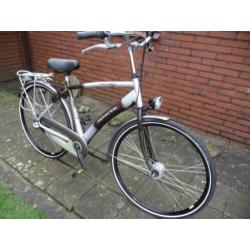 Heren jongensfiets sparta frame hoogte 53 cm. 3 vers: