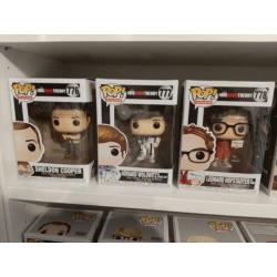 Complete Funko Pop set van the Big Bang Theory