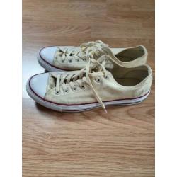 Converse all star creme maat 44