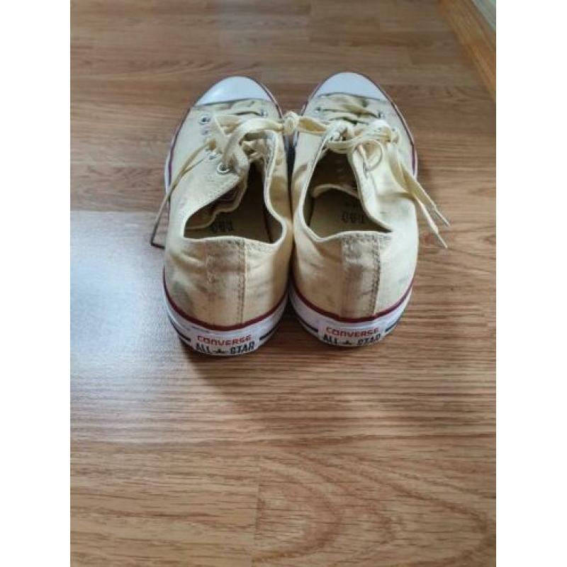 Converse all star creme maat 44