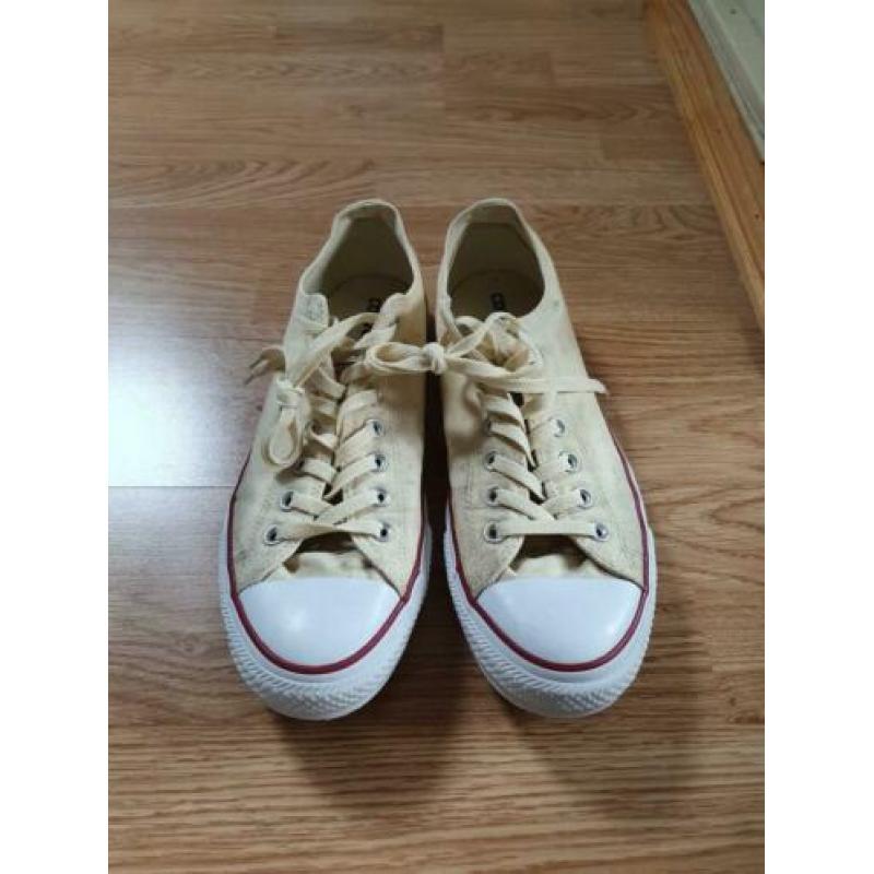 Converse all star creme maat 44