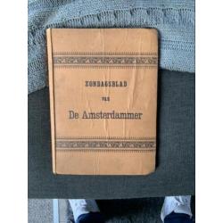 Boek Zondagsblad De Amsterdammer 1920-1922