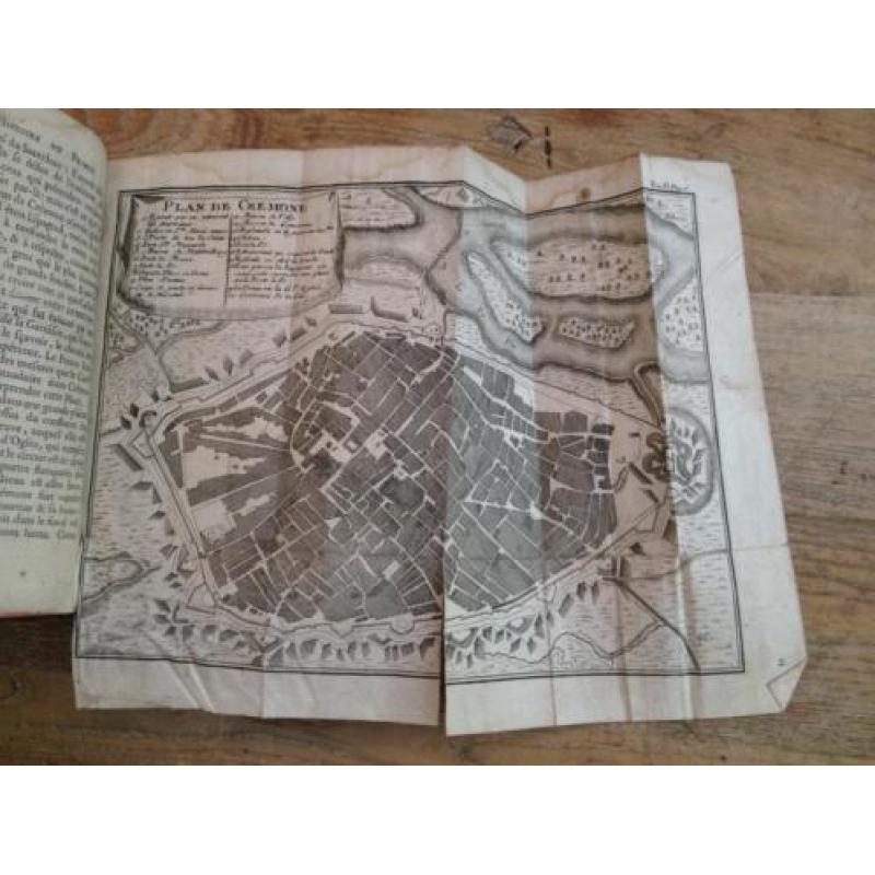 Histoire du Prince Eugene de Savoye 1755 3 kaarten