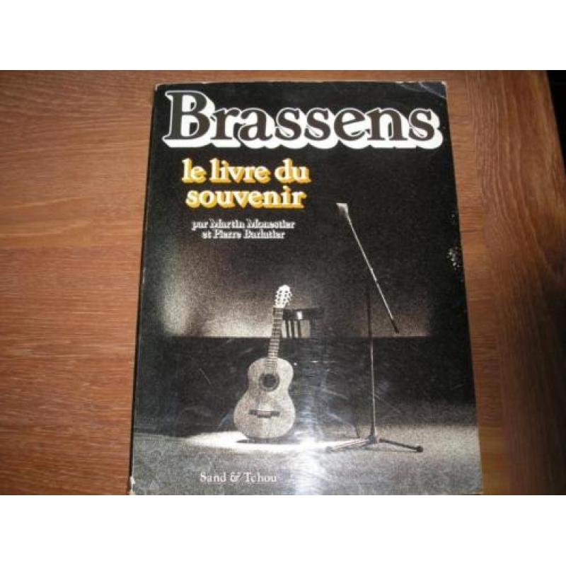 Brassens, Le livre du souvenir. Par Martin Monestier en