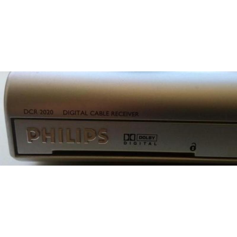 Philips Digital Cable Receiver DVB-C Digitale ontvanger Kabe