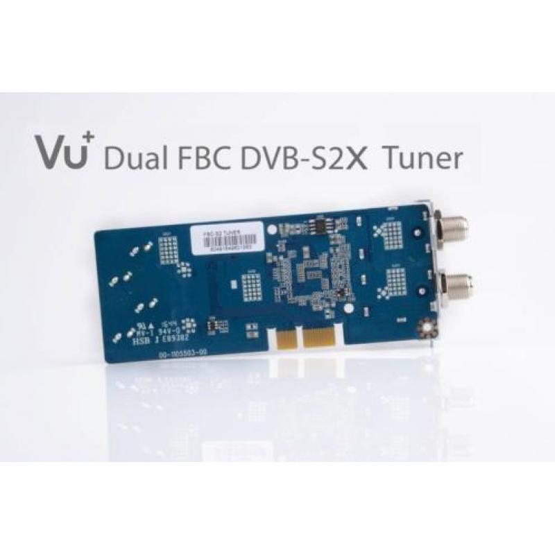 VU+ FBC dual DVB-S2X tuner