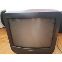 Sony Black triniton Monitor TV