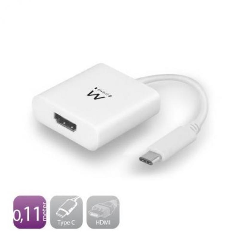 Ewent EW9822 USB Type-C naar HDMI converter