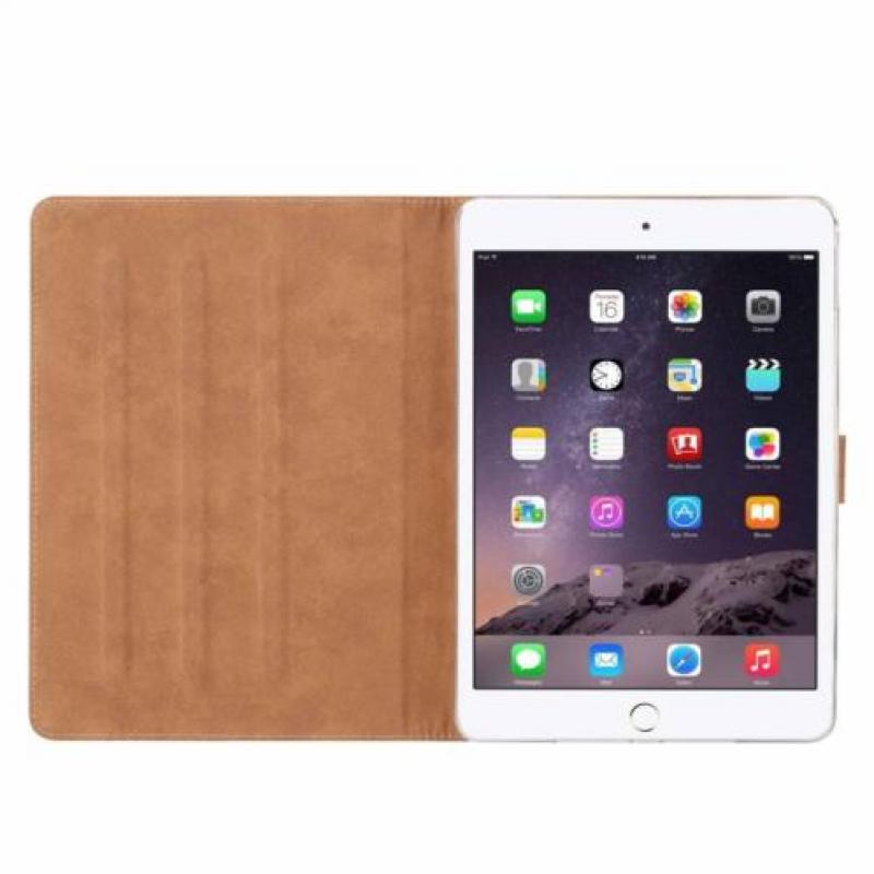 Ntech iPad Air 2 Blaadjes Design Booktype Kunstleer Hoesje