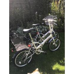 Twee leuke vouwfietsen