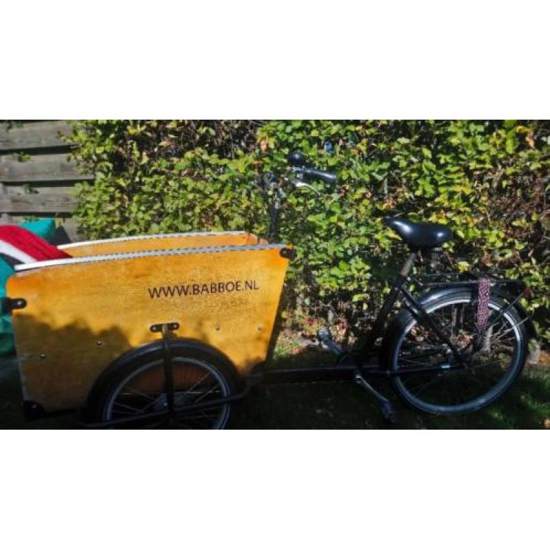 Babboe bakfiets big vier kinderen + babyschelp