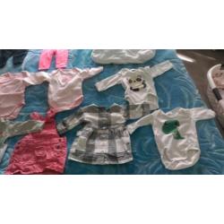 Babykleertjes maat 50 t/m 56