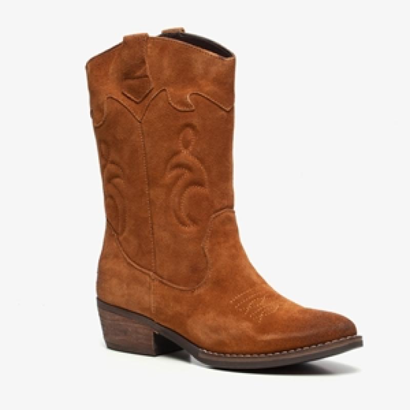 TwoDay suede dames western laarzen