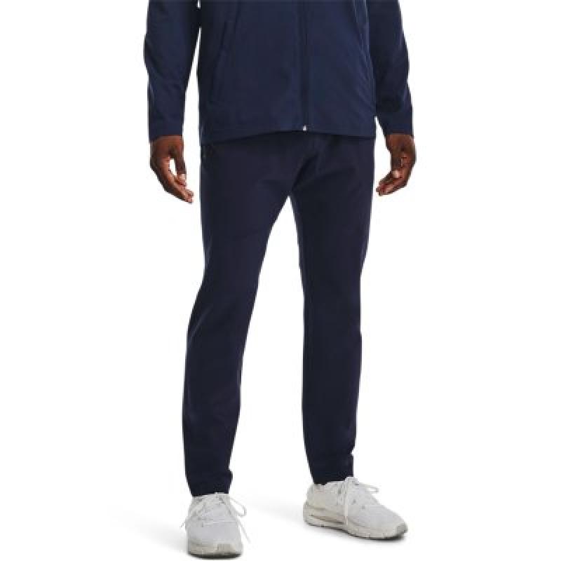 Herenbroek Under Armour Stretch Woven Midnight Marineblauw / Zwart XXL