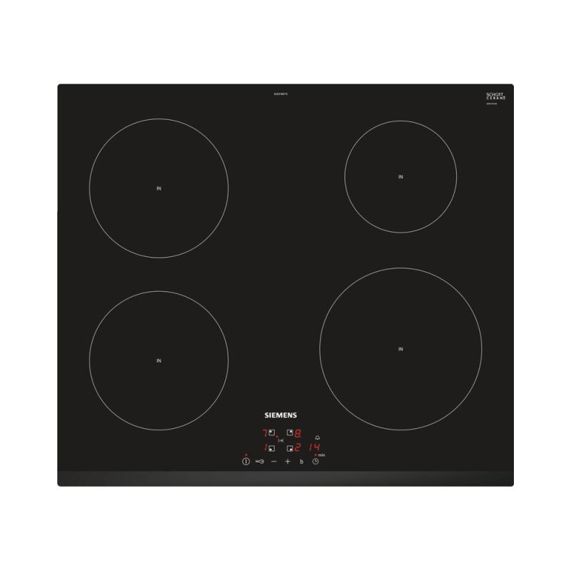 Siemens EU631BEF1E inbouw inductiekookplaat geschikt voor een normaal stopcontact