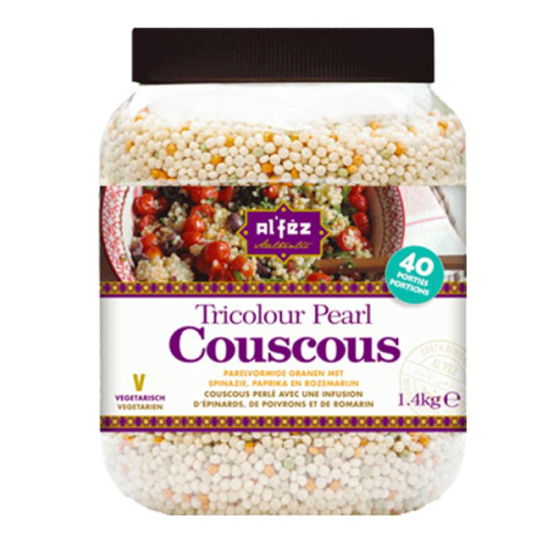 Al'Fez Parel Couscous 3 kleuren 1,4kg