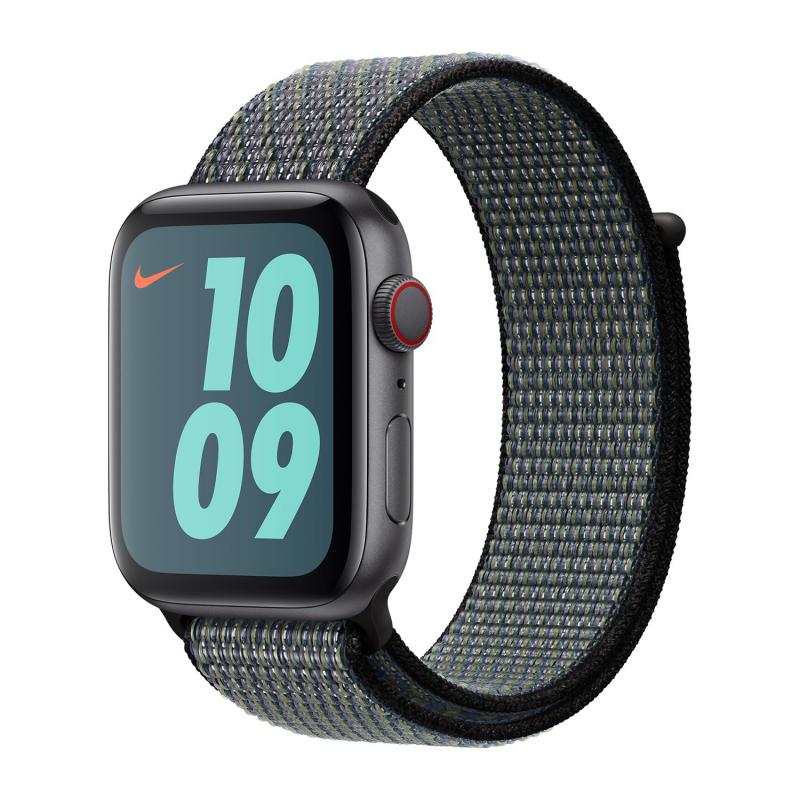 Apple Nike Sport Loop Apple Watch 42mm / 44mm / 45mm / 49mm World Indigo / Lime Blast