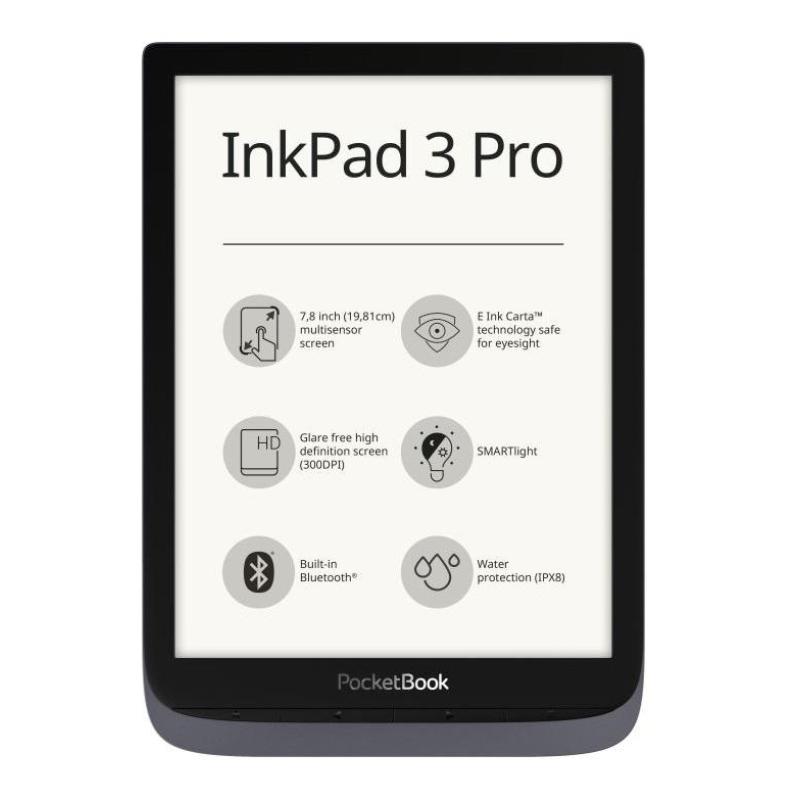 PocketBook InkPad 3 Pro e Reader grijs