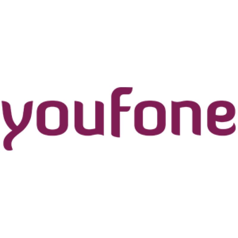 Youfone 200 min/sms + 10 GB + 4G+